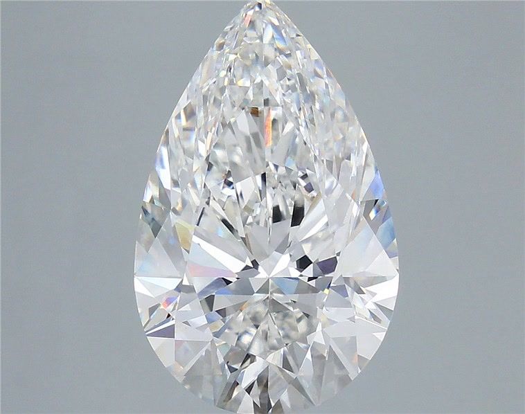 7.98 ct. pear Lab Grown Diamond front image
