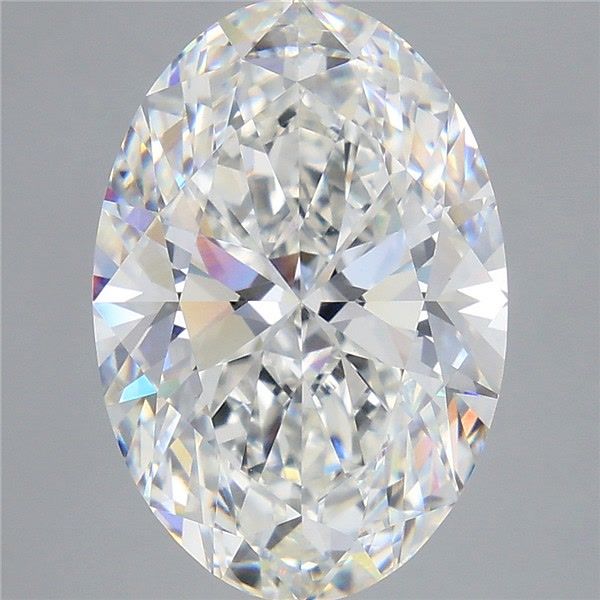8.06 ct. oval Lab Grown Diamond front image