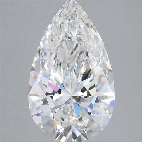 5.07 ct. pear Lab Grown Diamond front image