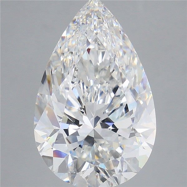 8.02 ct. pear Lab Grown Diamond front image