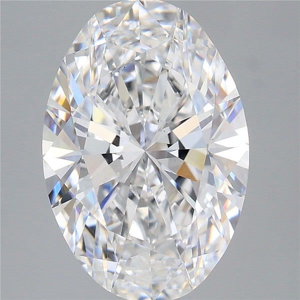 4.55 ct. oval Lab Grown Diamond front image