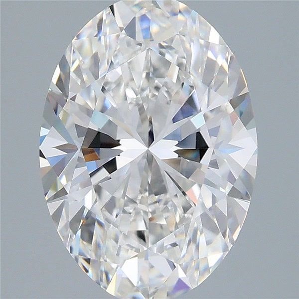 4.03 ct. oval Lab Grown Diamond front image