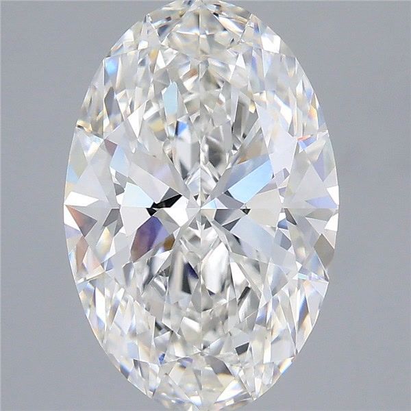4.05 ct. oval Lab Grown Diamond front image