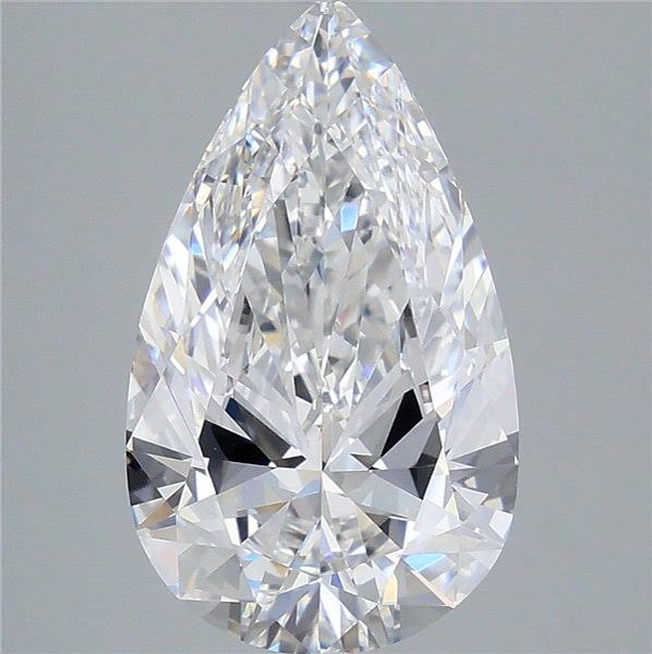 5.07 ct. pear Lab Grown Diamond front image