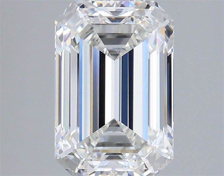 2.90 ct. emerald Lab Grown Diamond front image