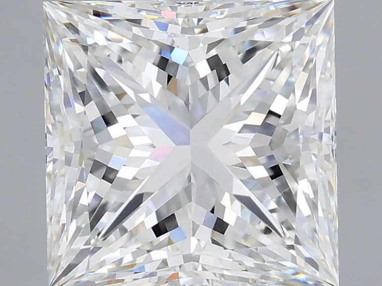 4.06 ct. princess Lab Grown Diamond front image