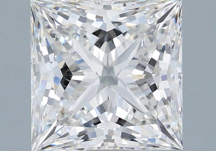 2.07 ct. princess Lab Grown Diamond front image