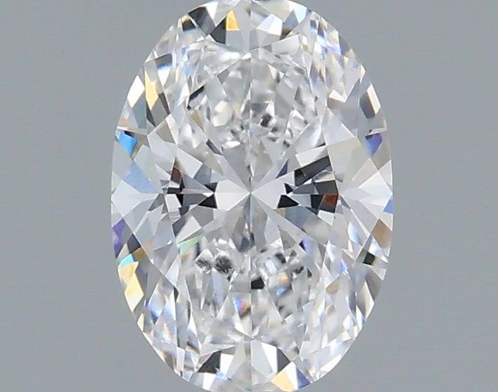 1 ct lab-grown Oval Diamond