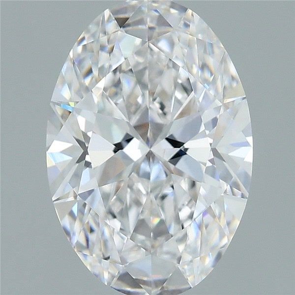 1.92 ct. oval Lab Grown Diamond front image