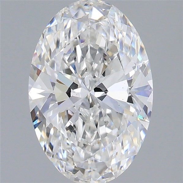 1.72 ct. oval Lab Grown Diamond front image