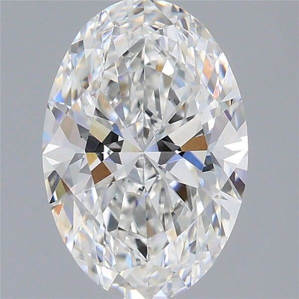 1.82 ct. oval Lab Grown Diamond front image