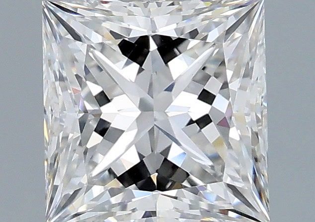 1.54 ct. princess Lab Grown Diamond front image