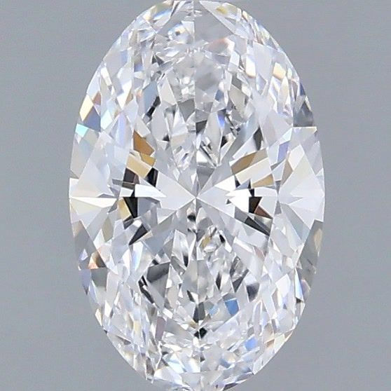 1 ct lab-grown Oval Diamond