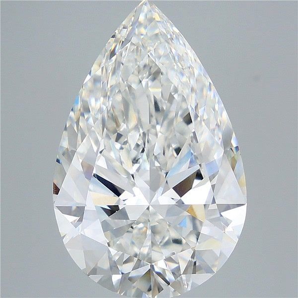 12.07 ct. pear Lab Grown Diamond front image