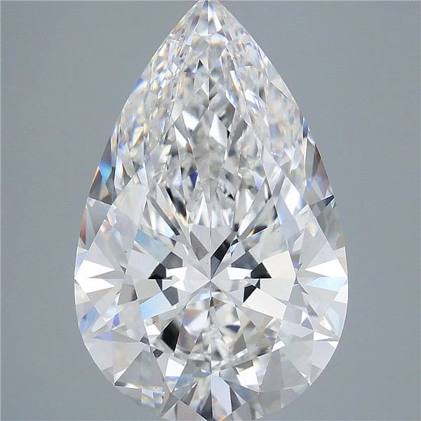 10.59 ct. pear Lab Grown Diamond front image