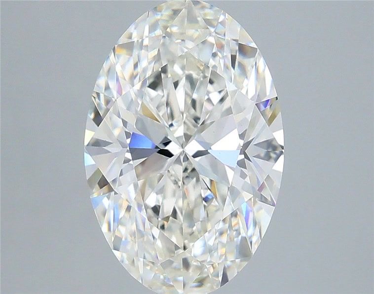4.06 ct. oval Lab Grown Diamond front image