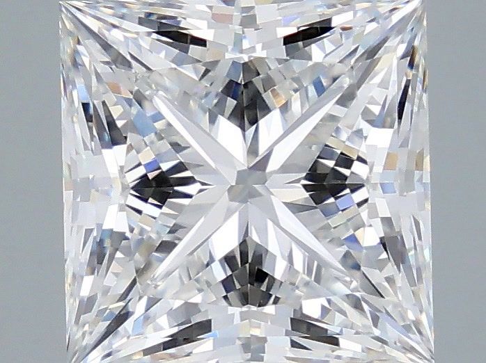 5.08 ct. princess Lab Grown Diamond front image