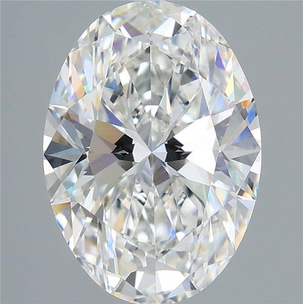4.56 ct. oval Lab Grown Diamond front image