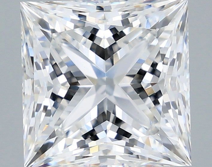 4.10 ct. princess Lab Grown Diamond front image