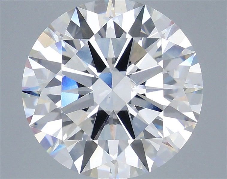 7.56 ct. round Lab Grown Diamond front image