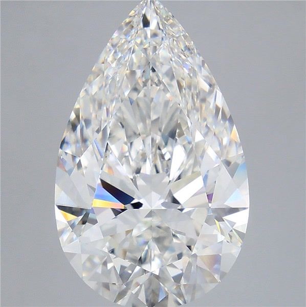 9.06 ct. pear Lab Grown Diamond front image