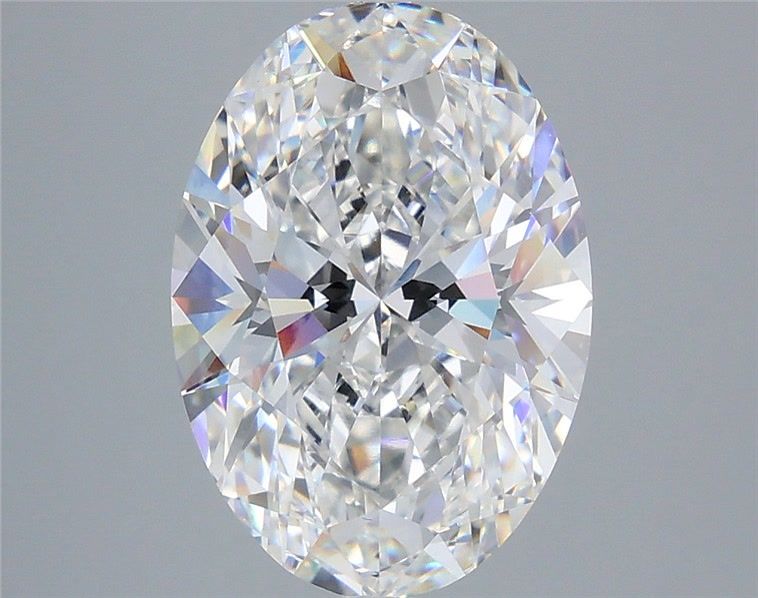 5.51 ct. oval Lab Grown Diamond front image