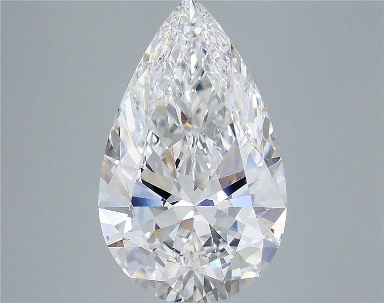 6.55 ct. pear Lab Grown Diamond front image