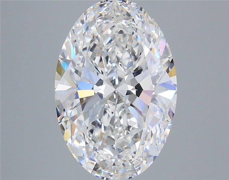 5.55 ct. oval Lab Grown Diamond front image