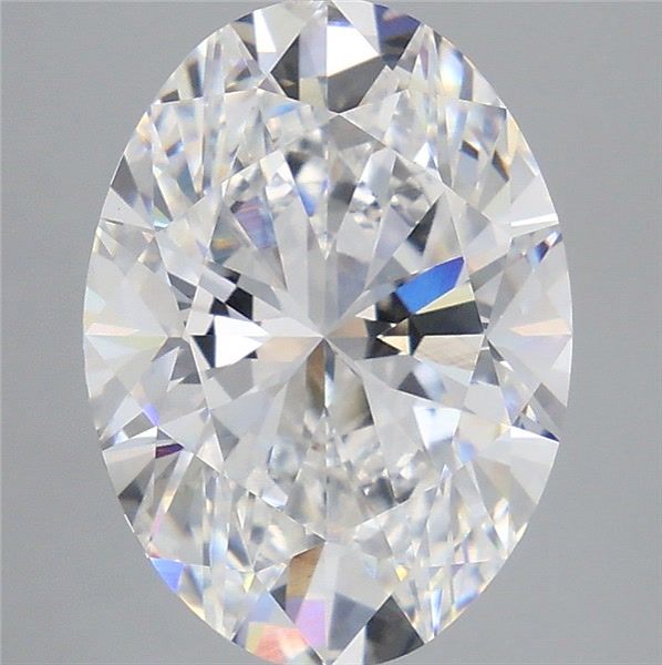 6.00 ct. oval Lab Grown Diamond front image