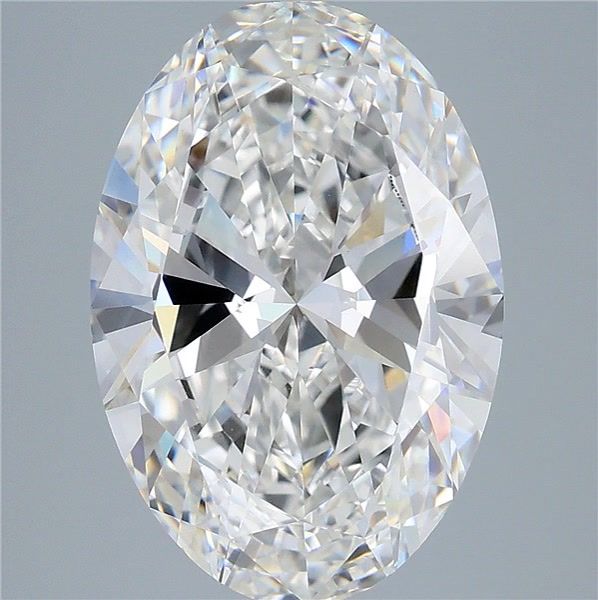 6.52 ct. oval Lab Grown Diamond front image