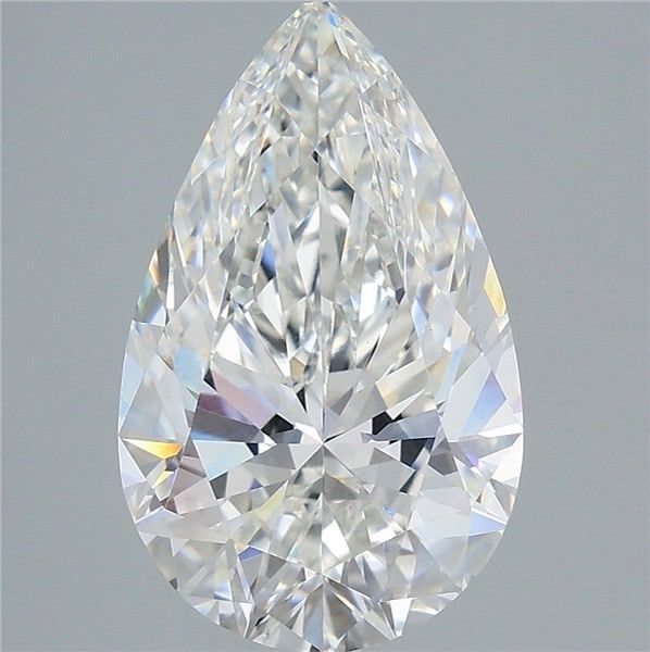 5.06 ct. pear Lab Grown Diamond front image