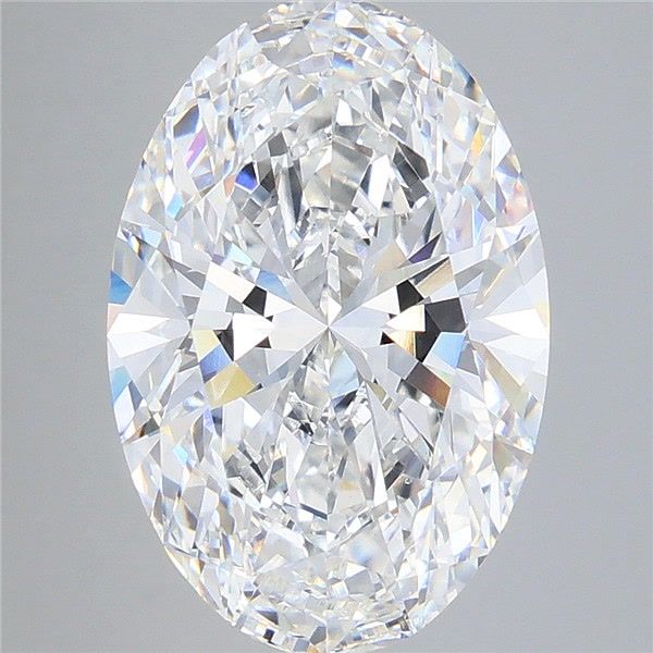 7.53 ct. oval Lab Grown Diamond front image