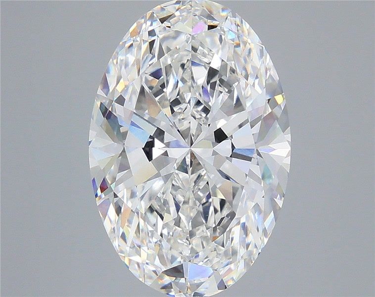 8.02 ct. oval Lab Grown Diamond front image