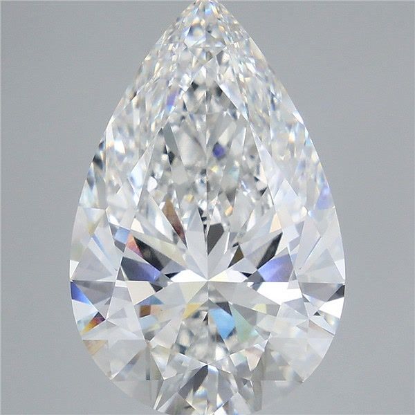 9.60 ct. pear Lab Grown Diamond front image