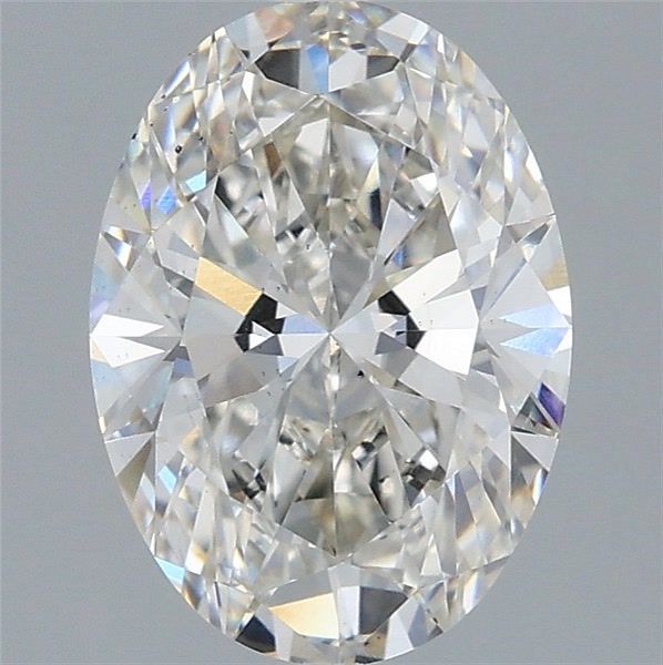 2.09 ct. oval Lab Grown Diamond front image