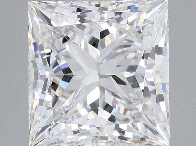 2.54 ct. princess Lab Grown Diamond front image