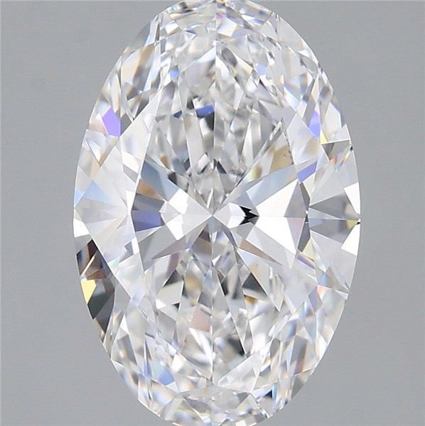 3.00 ct. oval Lab Grown Diamond front image