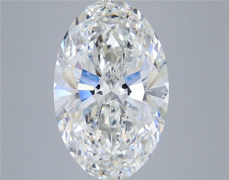7.06 ct. oval Lab Grown Diamond front image