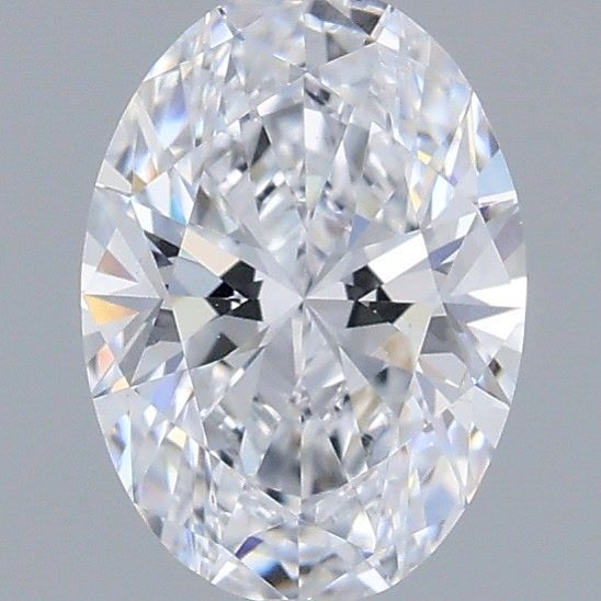 1 ct lab-grown Oval Diamond