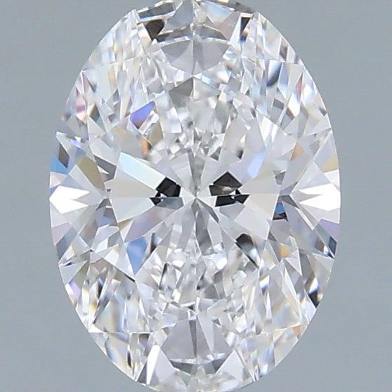 1.30 ct. oval Lab Grown Diamond front image