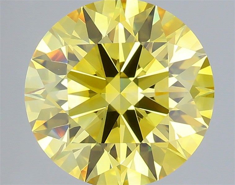 2.67 ct. round Lab Grown Diamond front image