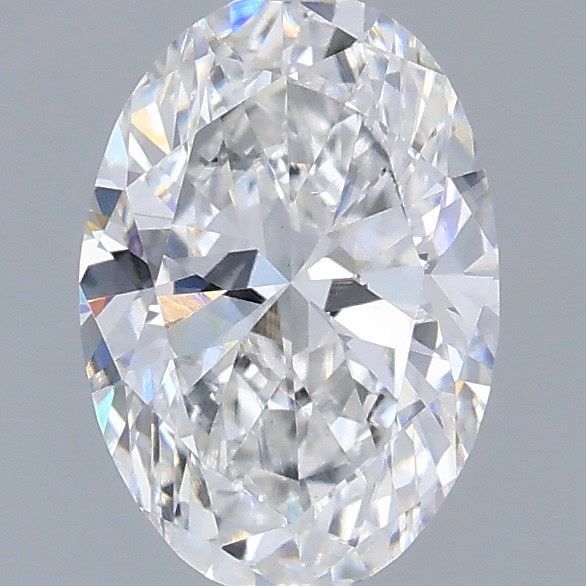 0.77 ct lab-grown Oval Diamond