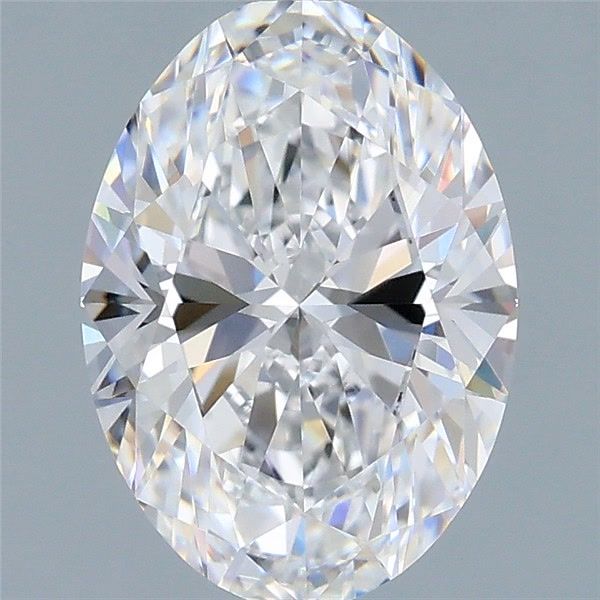 2.03 ct. oval Lab Grown Diamond front image