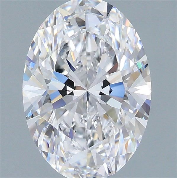 2.02 ct. oval Lab Grown Diamond front image