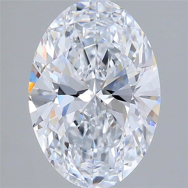 2.18 ct. oval Lab Grown Diamond front image