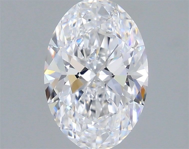 1.22 ct. oval Lab Grown Diamond front image