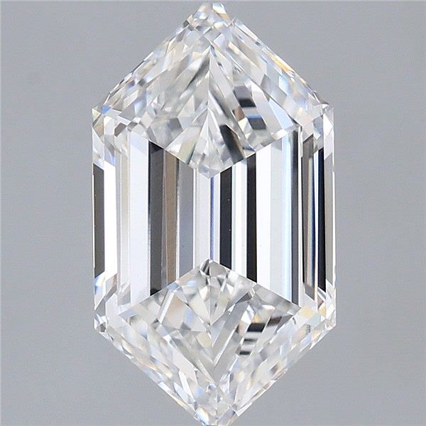 3 ct lab-grown Hexagonal Diamond
