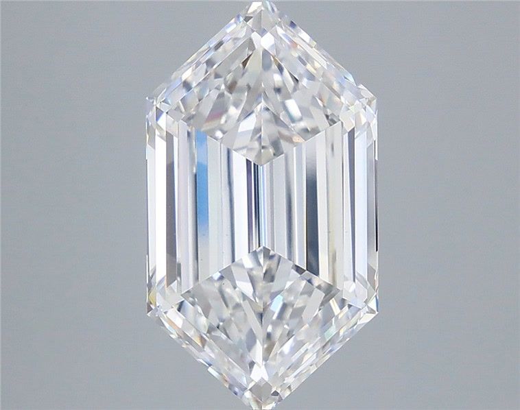 5.03 ct lab-grown Hexagonal Diamond