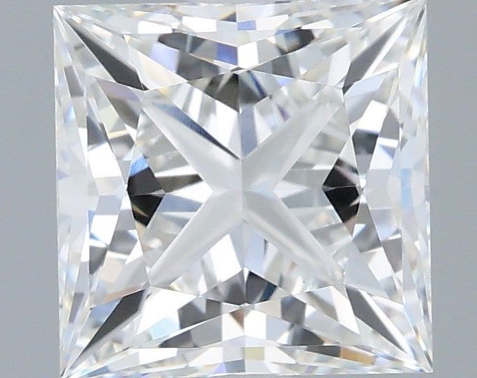 2.07 ct. princess Lab Grown Diamond front image