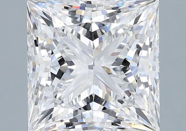 2.55 ct. princess Lab Grown Diamond front image